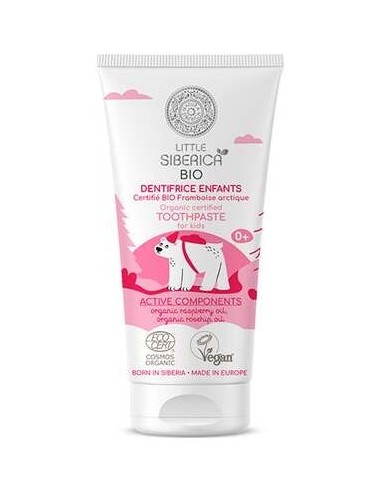 Natura Siberica Pasta De Dientes Infantil Frambuesa Ártica 60G