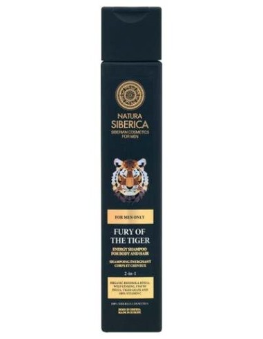 Natura Siberica La Furia Del Tigre Champú Energizante 50Ml