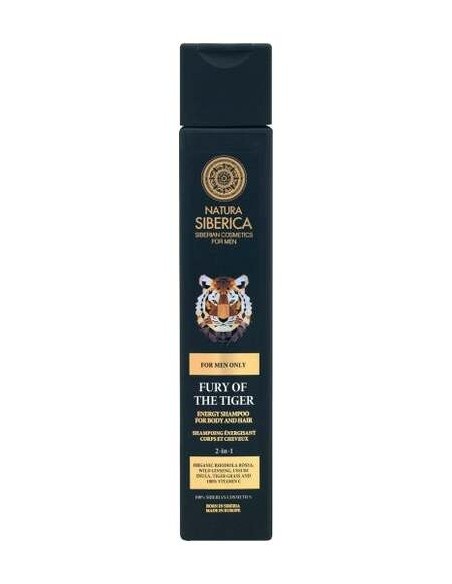 Natura Siberica La Furia Del Tigre Champú Energizante 50Ml