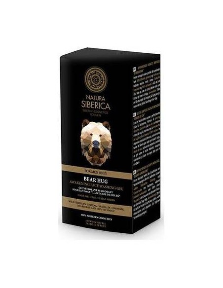 Natura Siberica Abrazo De Oso Gel De Limpieza Facial Renovador 150 Ml