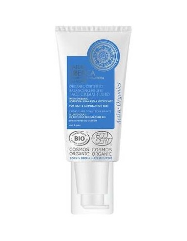 Natura Siberica Crema Fluida Noche Facial Equilibrante 50Ml