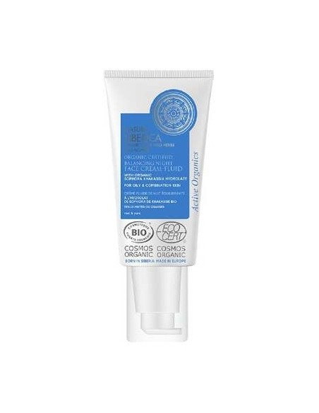 Natura Siberica Crema Fluida Noche Facial Equilibrante 50Ml