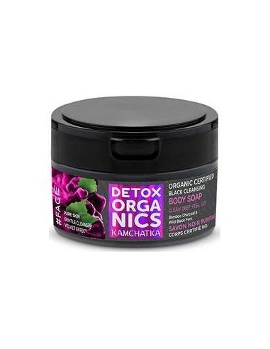 Natura Siberica Jabón Corporal Limpiador Negro Bio 200Ml