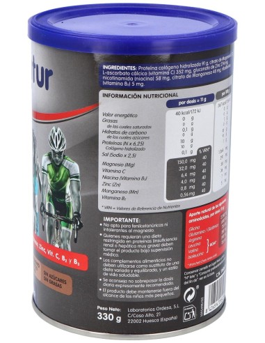 Colnatur Sport Colágeno Natural Sabor Neutro, 330 G