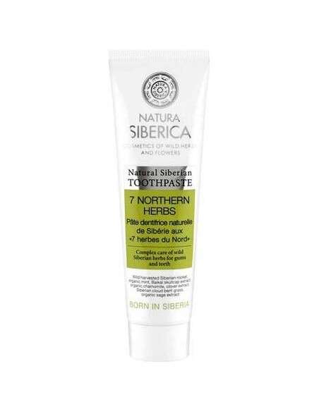 Natura Siberica Pasta Dientes Natural Siberiana 7 Hierbas Nórdicas 100G