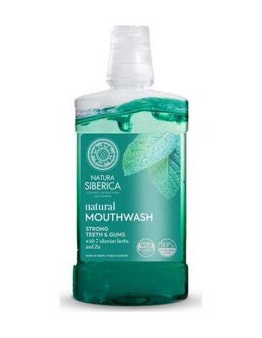 Natura Siberica Enjuague Bucal Con 7 Hierbas Siberianas Zn 520Ml