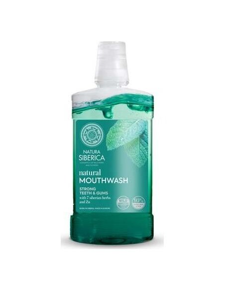 Natura Siberica Enjuague Bucal Con 7 Hierbas Siberianas Zn 520Ml