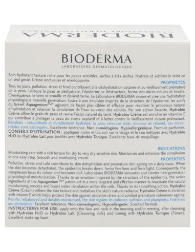 Hydrabio Crema Hidratante Textura Cremosa 50Ml.