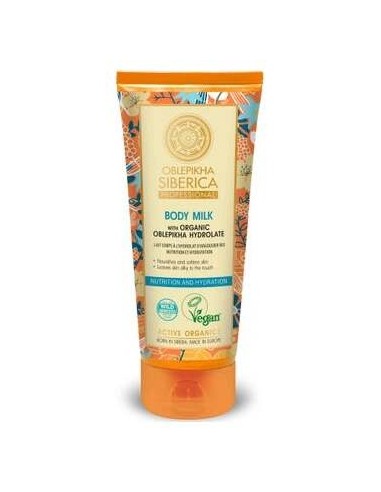 Natura Siberica Leche Corporal Hidrolato Espino Amarillo 200Ml