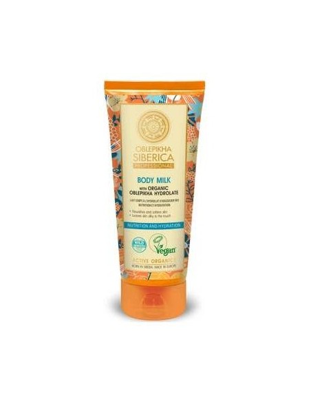 Natura Siberica Leche Corporal Hidrolato Espino Amarillo 200Ml