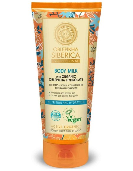 Natura Siberica Leche Corporal Hidrolato Espino Amarillo 200Ml