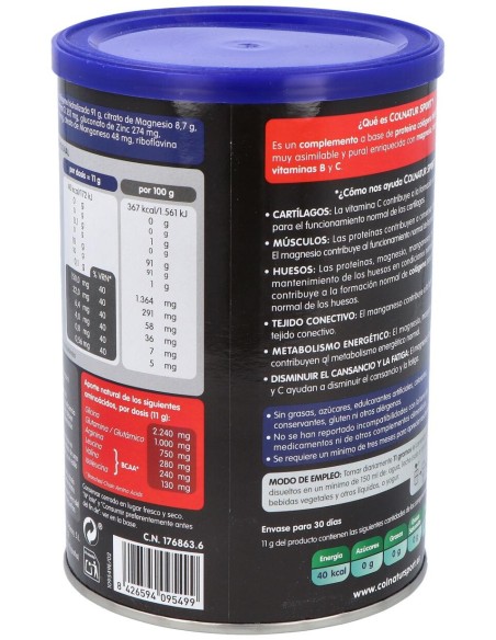 Colnatur Sport Colágeno Natural Sabor Neutro, 330 G