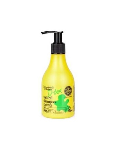 Natura Siberica D-Tox Champú Natural De Arcilla Blanca 245Ml