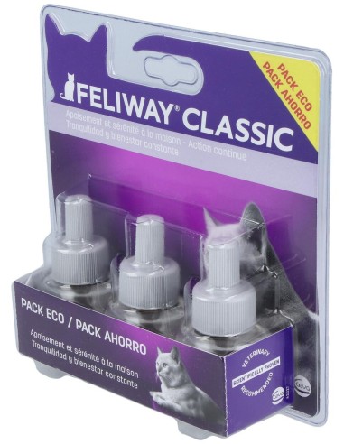 Feliway Classic Pack Recambio 3Meses
