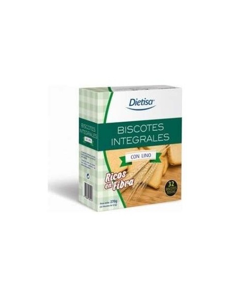 Dietisa Biscotes Con Lino Integrales 270G