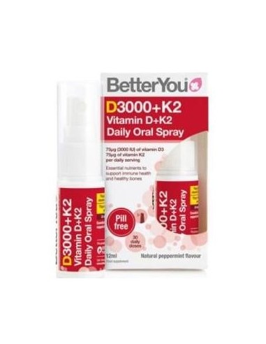 D3000+K2 Spray Oral 12Ml.
