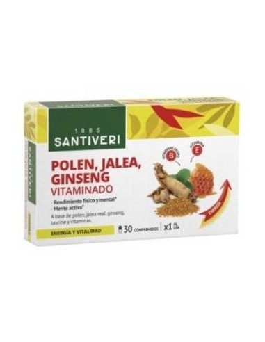 Santiveri Polen+Jalea+Ginseng Perlas