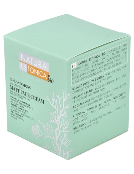 Crema Facial Musgo De Islandia 50Ml. Bio