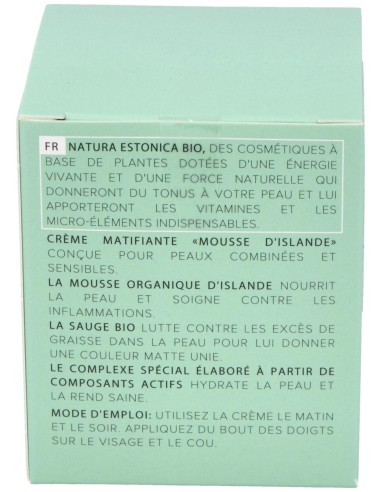 Crema Facial Musgo De Islandia 50Ml. Bio