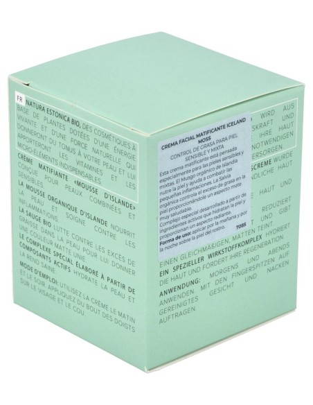 Crema Facial Musgo De Islandia 50Ml. Bio