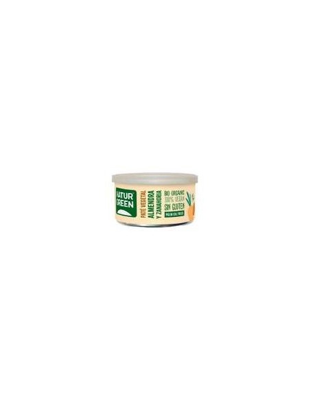 Naturgreen Paté Ecológico De Almendra Y Zanahoria 125 G