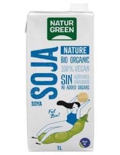 Naturgreen Bebida De Soja Ecológica Con Proteina 1L
