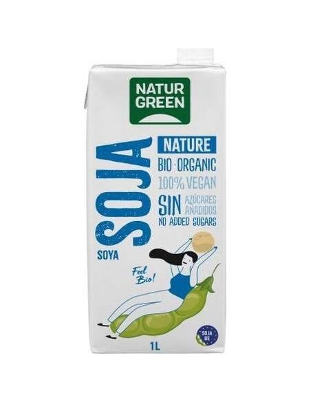 Naturgreen Bebida De Soja Ecológica Con Proteina 1L