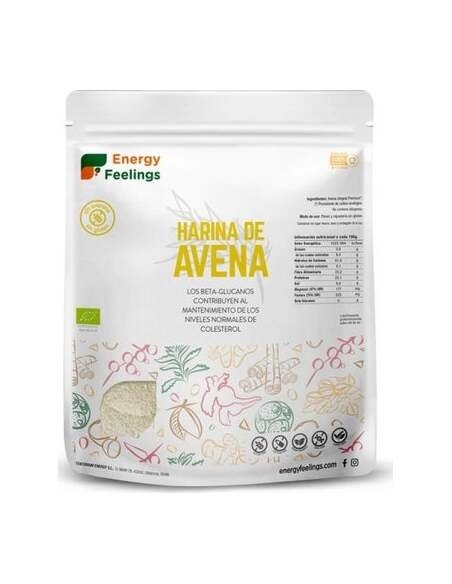 Energy Feelings Harina Avena Sin Gluten Xxl Bio 1Kg