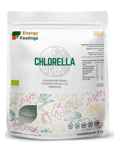 Energy Feelings Chlorella Polvo Bio 1Kg