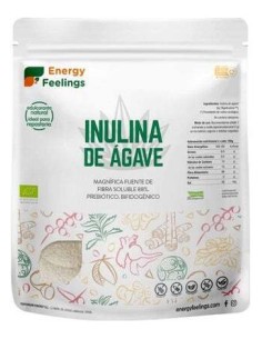 Energy Feelings Inulina Agave Polvo Eco Vegan Sin Gluten 500G