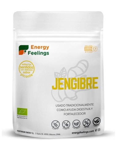Energy Feelings Jengibre Polvo Eco Vegan Sin Gluten 200G