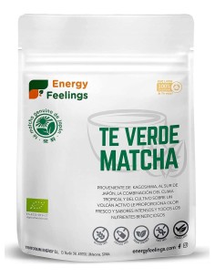 Energy Feelings Te Verde Matcha Polvo Eco Vegan Sin Gluten 200G