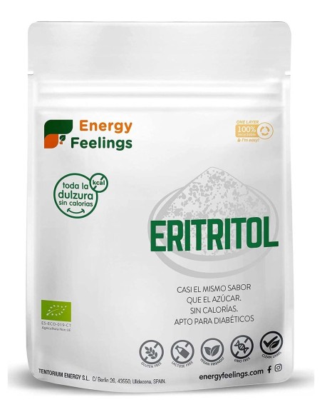 Energy Feelings Eritritol Polvo Eco Vegan Sin Gluten 200G