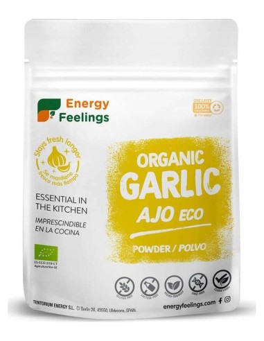 Energy Feelings Ajo Polvo Eco Vegan Sin Gluten 200G