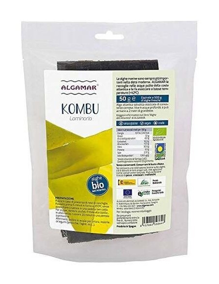 Alga Kombu 50Gr. Bio - Algamar