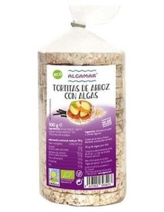 Algamar Tortitas De Arroz Y Algas Bio 100G