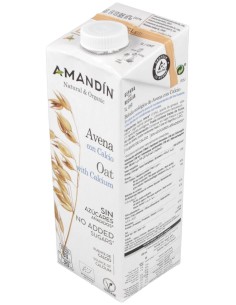 Bebida Vegetal De Avena Con Calcio 1Lt 6Uds. Bio 2