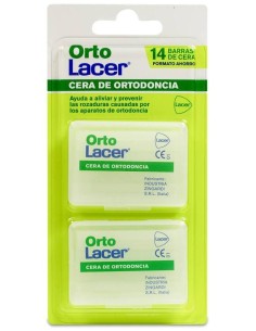 Lacer Ortolacer Cera De Ortodoncia 2X7 Barras