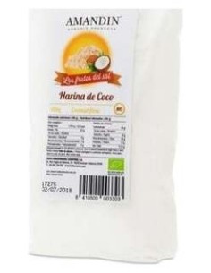 Amandin Harina Coco Bio Sin Gluten 400G