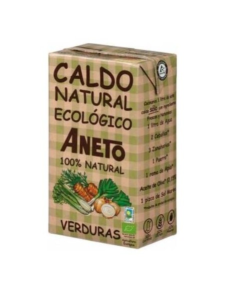 Caldo Verduras Bio 1L Aneto