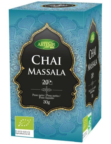 Te Chai Massala Sin Teina Infusion 20Bolsitas. Bio
