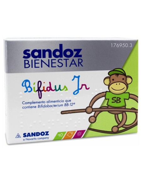 Sandoz Bienestar Bífidus Junior, 10 Sobres