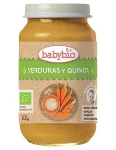 Babybio Tarrito Ecológico De Verduras Y Quinoa 200G