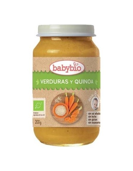 Babybio Tarrito Ecológico De Verduras Y Quinoa 200G