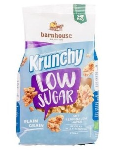 Barnhouse Muesli Krunchy Low Sugar Plain Grain 375G