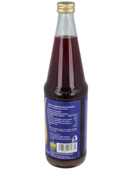 Zumo De Arandanos Rojos Antioxidante 700Ml. Eco