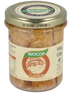 Biocop Salmon Filetes Bio 195G