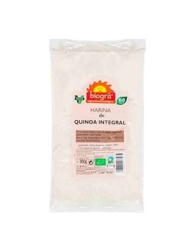 Biogra Harina De Quinoa Integral Bio 300G