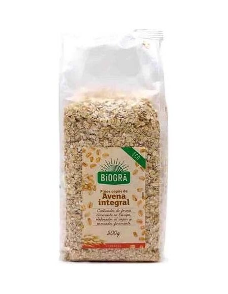 Copos De Avena Finos Integrales 500Gr. Bio