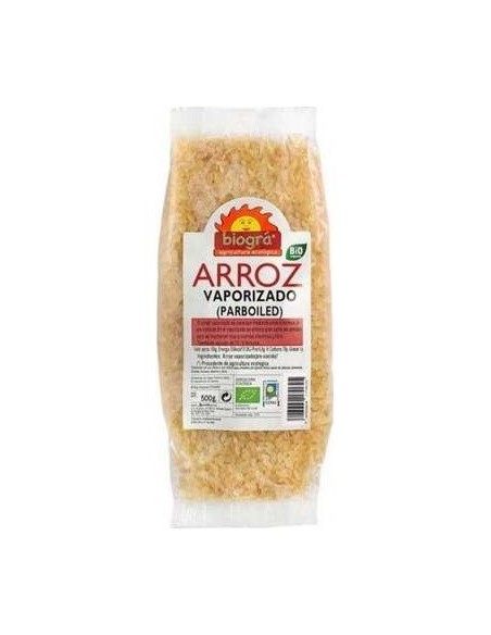 Biogra Arroz Vaporizado Parboiled 500G